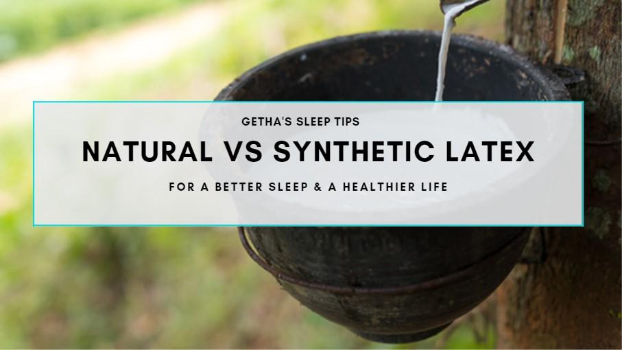 Natural Latex vs Synthetic Latex